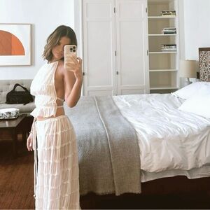 Boutique Backless Top